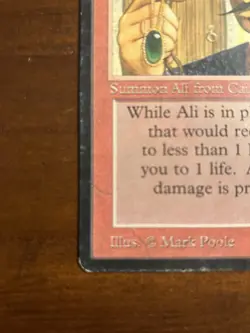 MTG Magic: The Gathering Ali from Cairo Arabian Nights MP/HP ungraded - Image 5