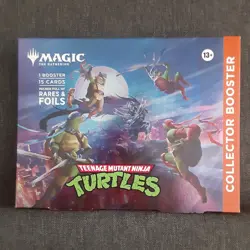 Magic The Gathering Teenage Mutant Ninja Turtles Collector Booster Pack. NIB - Image 1