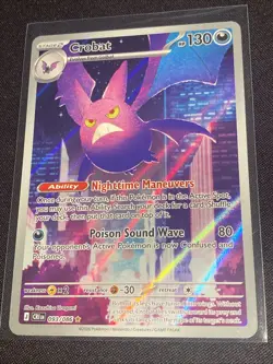 Pokemon Crobat IR Illustration Rare 093/086 Chaos Rising English NM Pack Fresh - Image 2