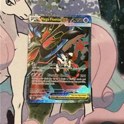 Pokemon Mega Floette EX Chaos Rising 101/86 Ultra Rare Holo NM - Image 1