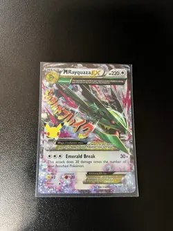 Pokemon TCG Mega Rayquaza EX Celebrations 76/108 Near Mint - Image 1