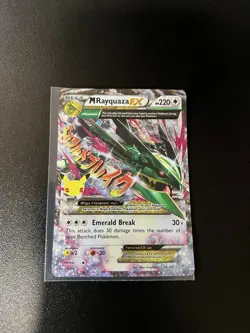 Pokemon TCG Mega Rayquaza EX Celebrations 76/108 Near Mint - Image 3