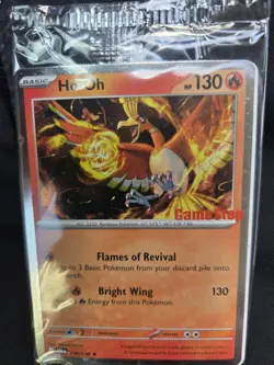 Ho-Oh 010/086 GameStop Promo Stamped WITH SWIRL!! Sealed -Pokemon Chaos Rising - Image 1