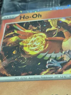 Ho-Oh 010/086 GameStop Promo Stamped WITH SWIRL!! Sealed -Pokemon Chaos Rising - Image 3