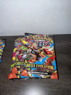 Pokemon TCG: Mega Evolutions Booster Pack Bundle Of 5 (factory Sealed) - Image 2