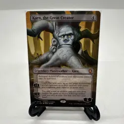 Karn, the Great Creator - BLC #0073 MTG MYTHIC Borderless Card - Image 1