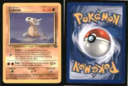 Cubone 50/64 Common Jungle Pokemon Lightly Played - Image 3