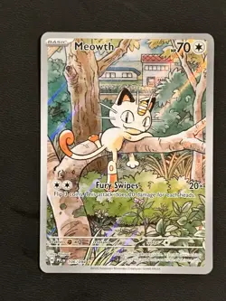 pokemon phantasmal flames meowth near mint TCG - Image 1
