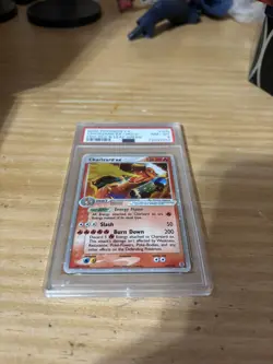 2004 POKEMON EX FIRE RED & LEAF GREEN #105 CHARIZARD EX-HOLO PSA 8 - Image 3