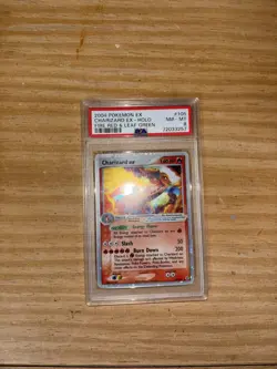 2004 POKEMON EX FIRE RED & LEAF GREEN #105 CHARIZARD EX-HOLO PSA 8 - Image 4
