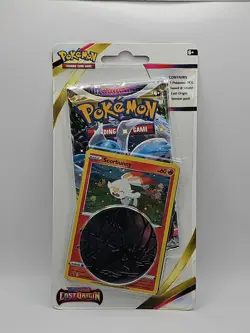 Pokemon TCG Lost Origin – Scorbunny Promo Blister Pack – Sealed – Includes Coin- - Image 1