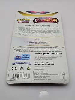Pokemon TCG Lost Origin – Scorbunny Promo Blister Pack – Sealed – Includes Coin- - Image 3