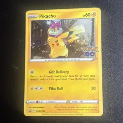 2019-2023 Pokemon SWSH Black Star Promos Pikachu #SWSH234 - Image 2