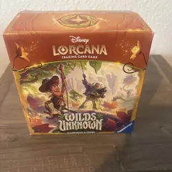 DISNEY LORCANA TCG: WILDS UNKNOWN ILLUMINEER'S TROVE BOX - Image 1