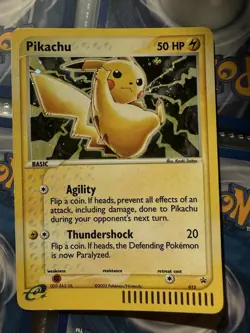 The Pikachu Black Star Promo E-Reader Holo Pokemon card from 2003 - Image 1