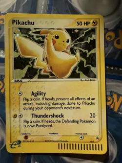 The Pikachu Black Star Promo E-Reader Holo Pokemon card from 2003 - Image 2