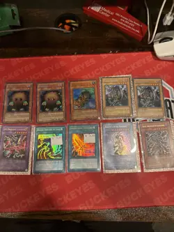 yugioh lot of cards 1996 10 Cards - Image 1