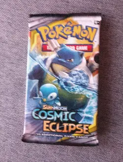 Pokemon TCG Sun & Moon Cosmic Eclipse Booster Pack (10cards) - Image 1