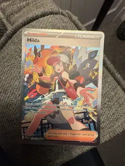 2025 POKEMON WHITE FLARE SPECIAL ILLUSTRATION RARE #171 HILDA MINT CARD - Image 3