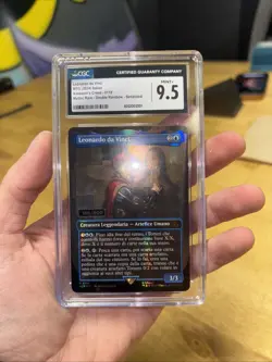 MTG Leonardo Da Vinci Assassin's Creed Foil Card 186/500 Serialized - Image 1