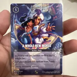 Disney Lorcana A Whole New World Infinity Promo10/C1 EN 1 Non Foil NEVER PLAYED - Image 1