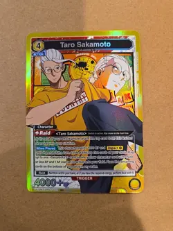 Taro Sakamoto - Union Arena - Sakamoto Days - Card #UE19BT/SMD-1-026 - SR - Image 1