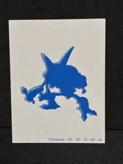 NM Alakazam Karuta Playing Cards TOMY 1999 Pokemon TCG Card Japanese Vintage - Image 2