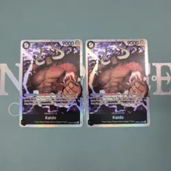 X2 OP08-079 Kaido English Super Rare One Piece Cards - Image 1