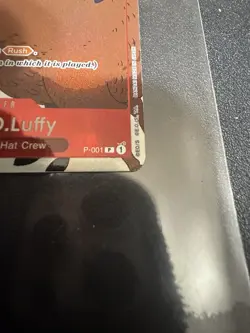 Monkey.D.Luffy (Gift Collection 2023) P-001 One Piece Promotion Cards Foil NM - Image 2