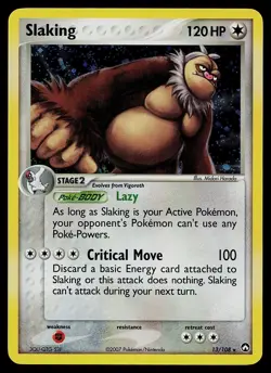 Pokemon Card - Slaking Power Keepers 13/108 Holo Rare - Image 1