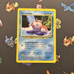 FRENCH Goldeen (Poissirene) 45/64 NM -Vintage Pokemon Card- Neo Revelation (8q) - Image 1
