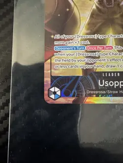 One Piece Card Game | Usopp Playmat Volume 3 Leader | OP10-42 | Go D. Usopp | NM - Image 3