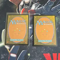 MTG Vilis Broker of Blood x1- -Core Set 2020 Promos-Lightly Played w bonus card - Image 5