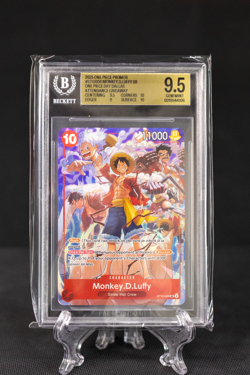 Monkey.D.Luffy (One Piece Day Dallas 2025) ST10-006 Promotion Cards BGS 9.5 - Image 1