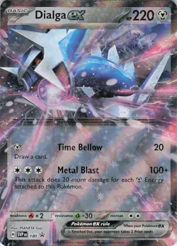 Dialga ex Holo Promo SV: Scarlet & Violet Promo Cards 180 NM - Image 1