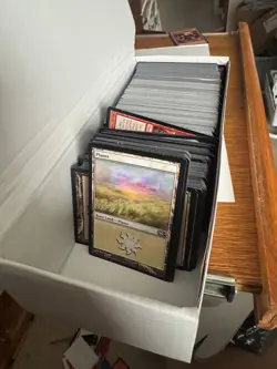 1000 MTG Magic the Gathering Cards Commons Bulk Lot including 100 lands - Image 1