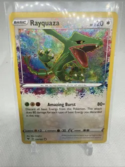 Pokemon TCG Rayquaza Vivid Voltage Holo Card 138/185 - Image 2