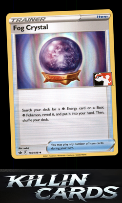Fog Crystal 140/198 Pokemon Uncommon Prize Pack Series Cards Card NM - Image 1
