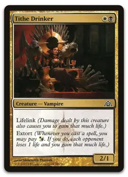 Tithe Drinker #109 (LP) Dragon's Maze DGM Magic MTG - Image 1