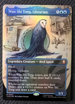 Wan Shi Tong, Librarian (Borderless, Foil) - Avatar x MTG - Image 3