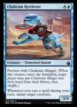 Light Play x 1 Chakram Retriever Battlebond - Image 1