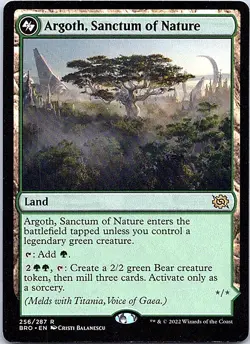 Argoth, Sanctum of Nature R BRO The Brothers' War 256 Land - Image 1