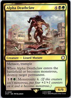 Alpha Deathclaw R PIP Universes Beyond: Fallout 91 NM - Image 1