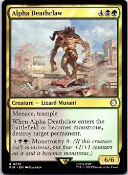 Alpha Deathclaw R PIP Universes Beyond: Fallout 91 NM - Image 1