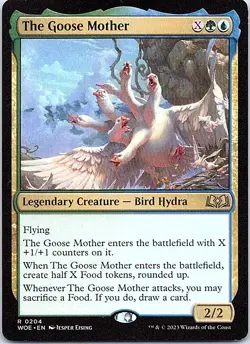 The Goose Mother R WOE Wilds of Eldraine 204 NM - Image 1