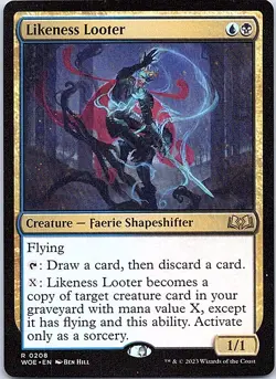 Likeness Looter R Wilds of Eldraine 208 NM - Image 1