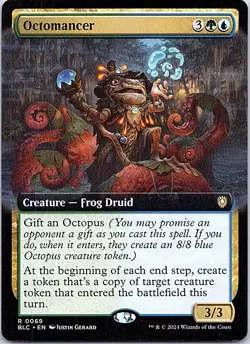 Octomancer (Extended Art) R BLC Commander: Bloomburrow 69 NM - Image 1