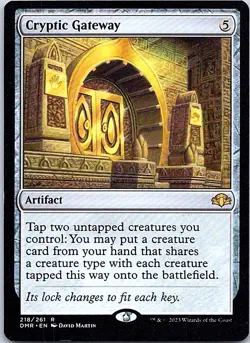 Cryptic Gateway R DMR Dominaria Remastered 218 NM - Image 1