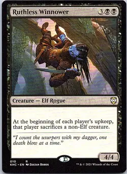 Ruthless Winnower R Commander: Kaldheim 10 NM - Image 1