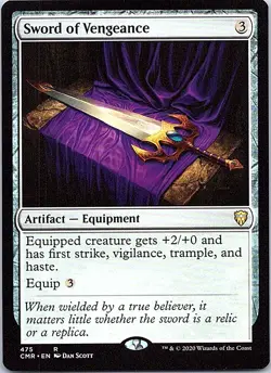 Sword of Vengeance R NEC Commander Legends 475 NM - Image 1